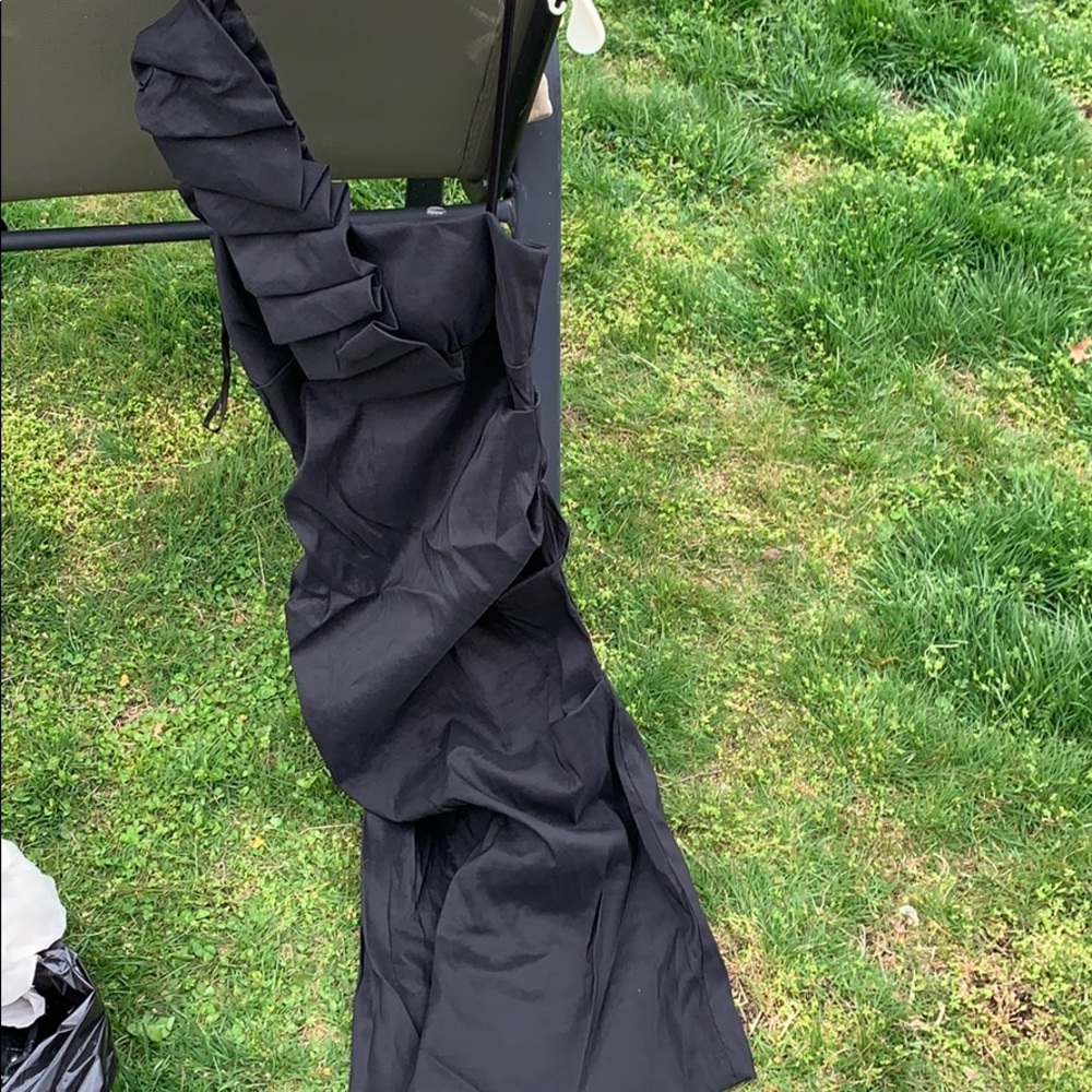 black dress